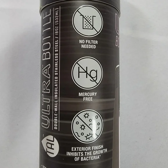 🎁 Tal Ultra Water Bottle 18oz. Self Cleaning Water Purification Technology - Picture 7 of 11